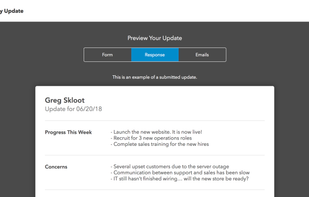 Weekly Update screenshot 1