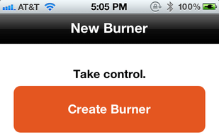 Burner screenshot 1