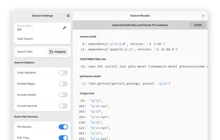 Clapgrep screenshot 1