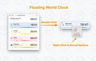 Any World Clock screenshot 1