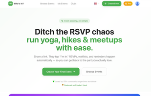 Who's In? screenshot 1