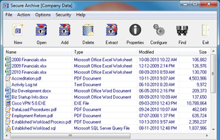Secure Archive screenshot 1