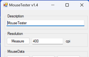 MouseTester screenshot 1