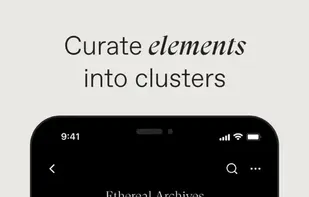 Curate elements into clusters