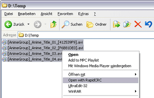 Rightclick extension
