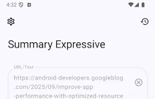 Summary Expressive screenshot 1