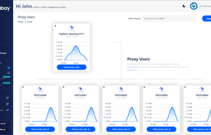 Dashboard Proxy Users
