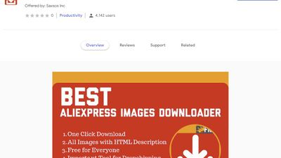 Aliexpress Images Downloader