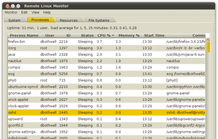 remote linux monitor screenshot 1