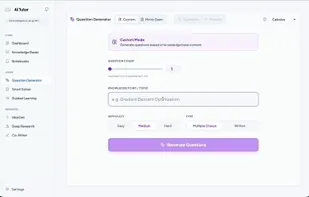 DeepTutor AI screenshot 2