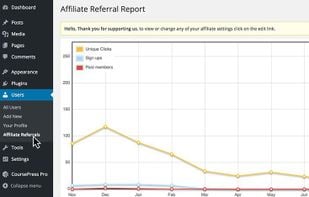 Affiliates screenshot 1