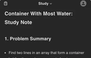 LeetCode Study Notes