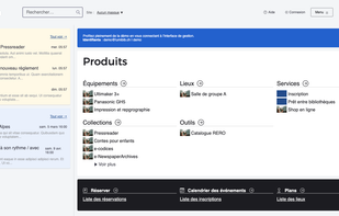Professional interface