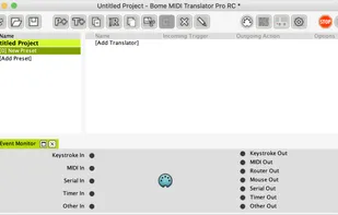 Bome MIDI Translator Pro screenshot 1