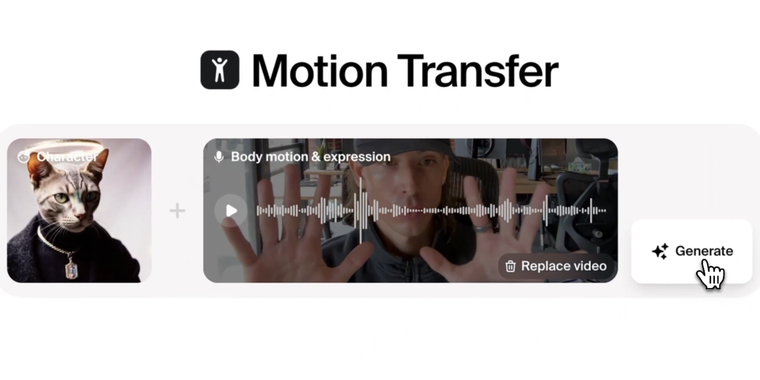 KREA launches Motion Transfer tool for custom character animation image