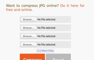 Compress JPG Online screenshot 1
