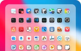 WhiteSur Icon theme screenshot 1