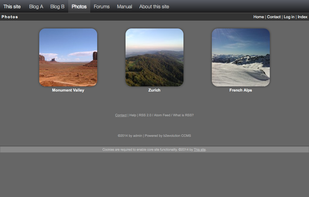 b2evolution screenshot 3
