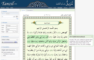 Tanzil screenshot 1