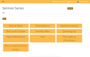 Sermon Series