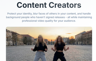 Anonymization for content creators