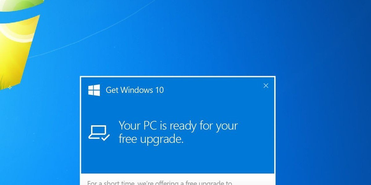 Windows 7 and 8 owners can still upgrade to Windows 10 for free image