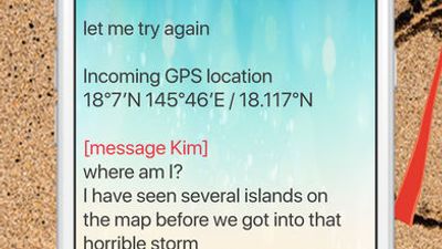 KIMs Lifeline - travel text adventure