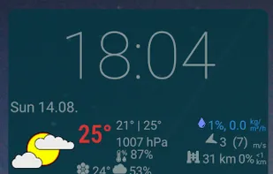 Tiny Weatherforecast screenshot 2