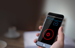 Flashlight Control with Blink Rate