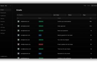 Resend.com screenshot 1