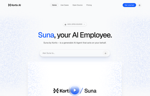 Kortix Suna screenshot 1