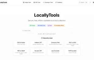 locallytools home page