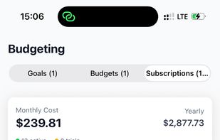 WithinBudget screenshot 3