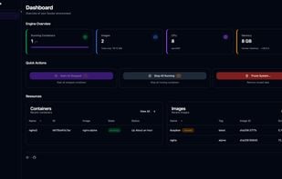 Arcane - Docker Management UI screenshot 1