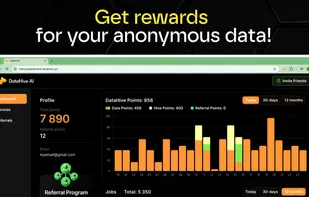 Get rewards for your anonymous data
