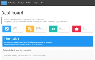 Amazing and intuitive dashboard so that everyone can easily start using it !