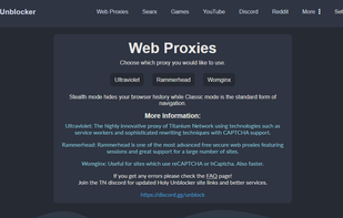 Holy Unblocker screenshot 2