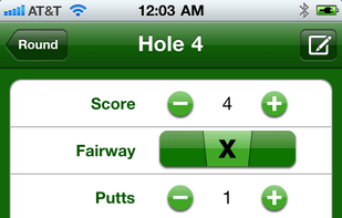 Scorecard Golf screenshot 2