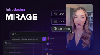 Captions launches Mirage Studio for AI-generated UGC videos with lifelike digital avatars image