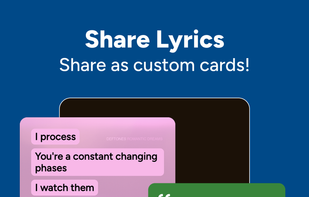Share Lyrics
Share as custom cards!