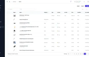Inventory management tools let repair shops track parts and stock levels, monitor item usage, and manage inventory efficiently to avoid shortages and keep repair jobs running smoothly.