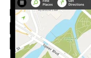 MapQuest screenshot 1