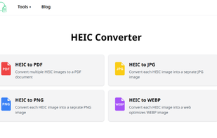 Online HEIC Converter screenshot 1