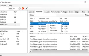 Linux Process Manager screenshot 3