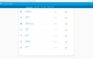 Table for creating custom properties