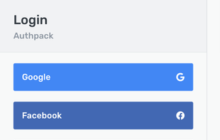 Authpack screenshot 1