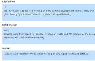 StatusBot screenshot 1