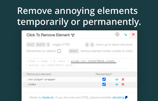 Click To Remove Element screenshot 1