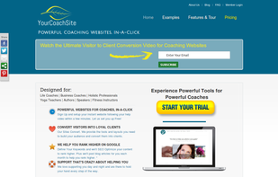 YourCoachSite screenshot 1