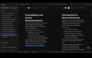 Muse Notebook screenshot 1